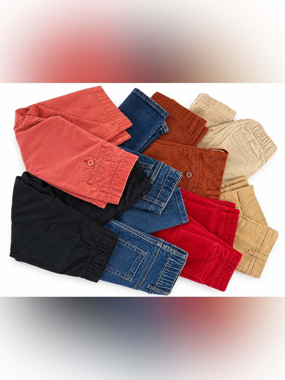 Kids Pants Bundle J.Crew H&M Cat & Jack Janie and Jack Assorted Colors